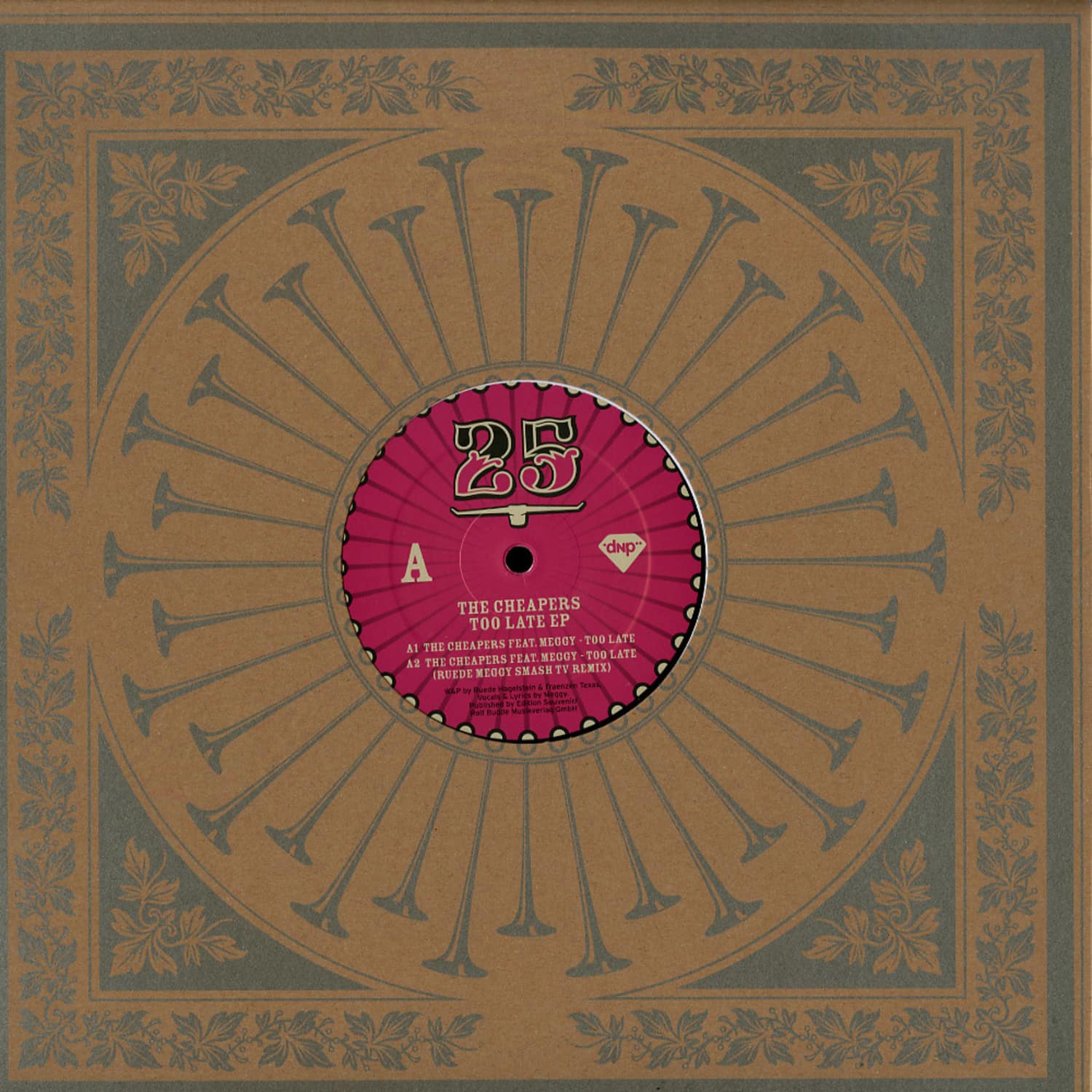 The Cheapers - TOO LATE EP