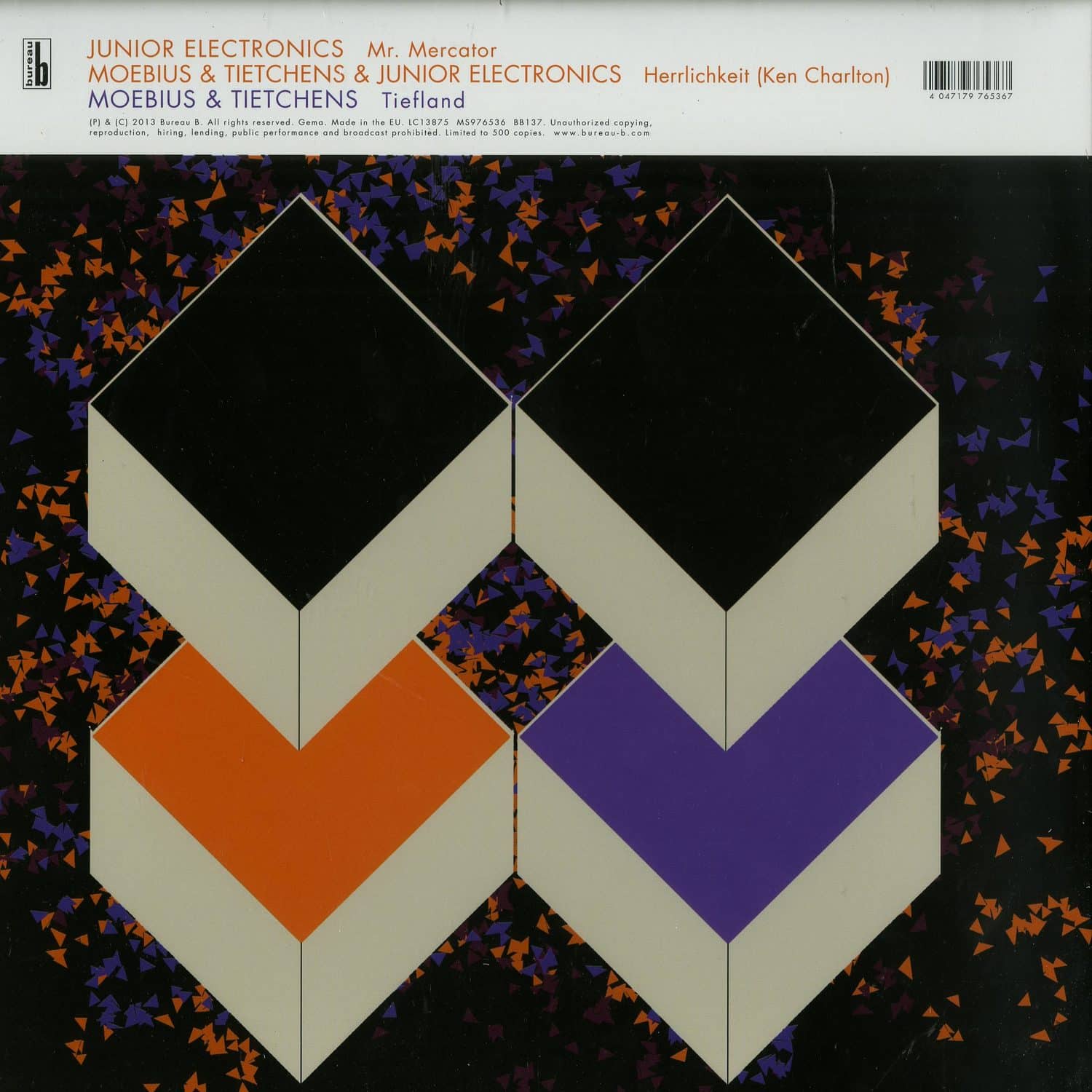 Junior Electronics / Moebius & Tietchens - MR. MERCATOR / TIEFLAND 