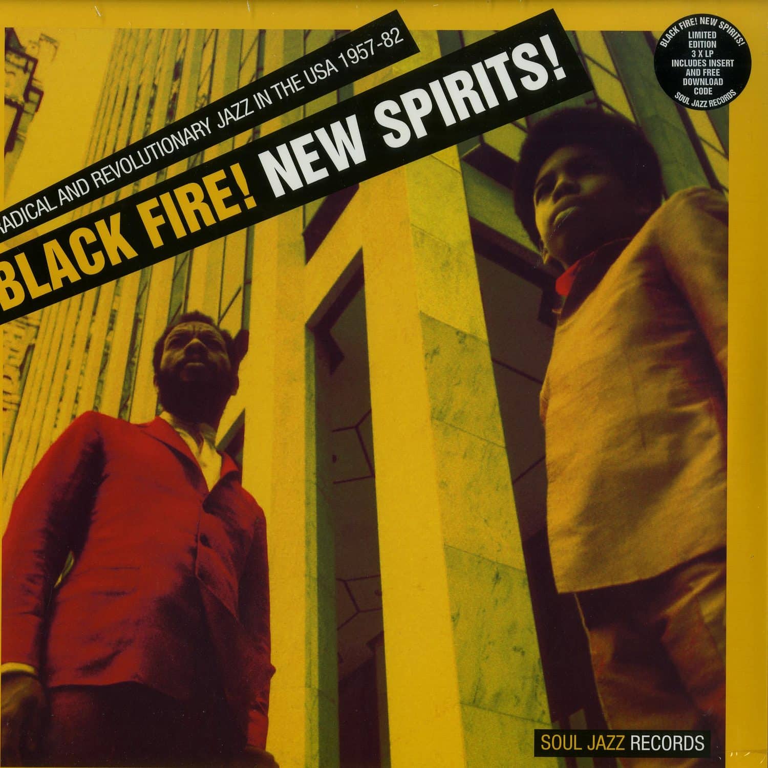 Various Artists - BLACK FIRE! NEW SPIRITS! RADICAL AND REVOLUTIONARY JAZZ IN THE USA 1957 - 1982 