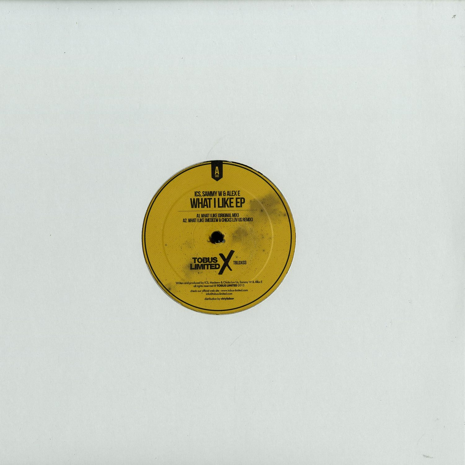Ics, Sammy W & Alex E - WHAT I LIKE EP