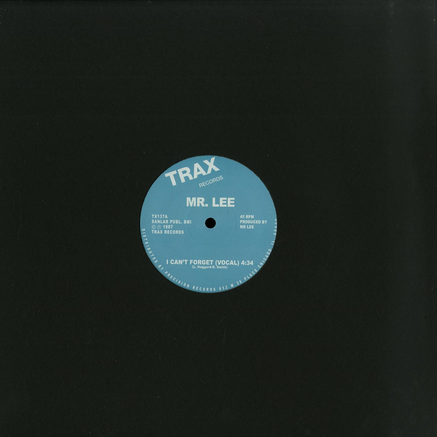 Mr.Lee - I CANT FORGET