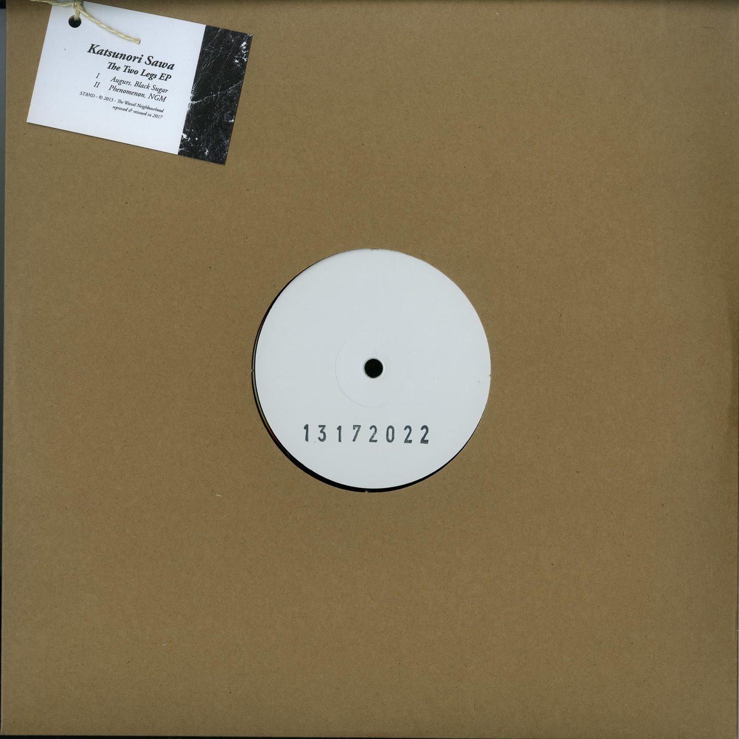 Katsunori Sawa - THE TWO LEGS EP