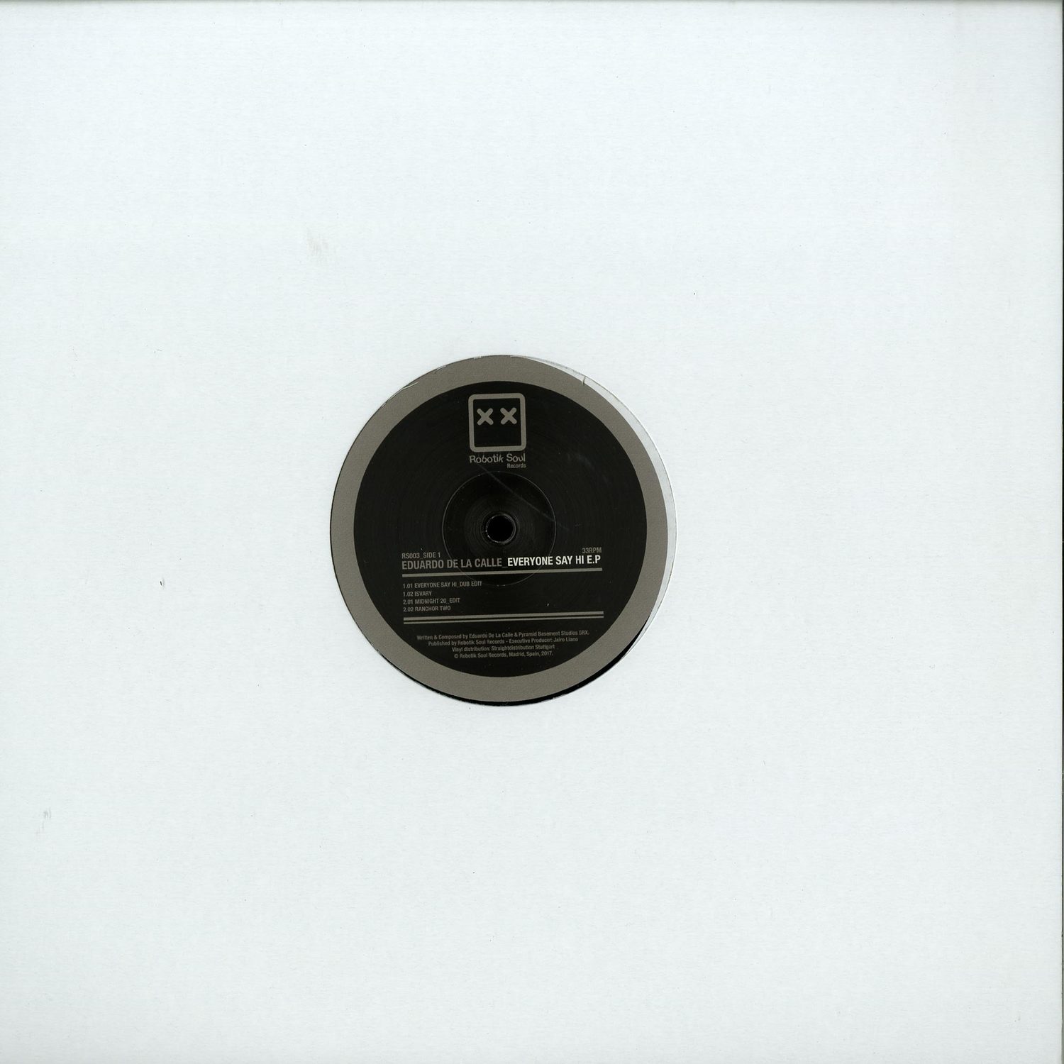 Eduardo De La Calle - EVERYONE SAY HI EP