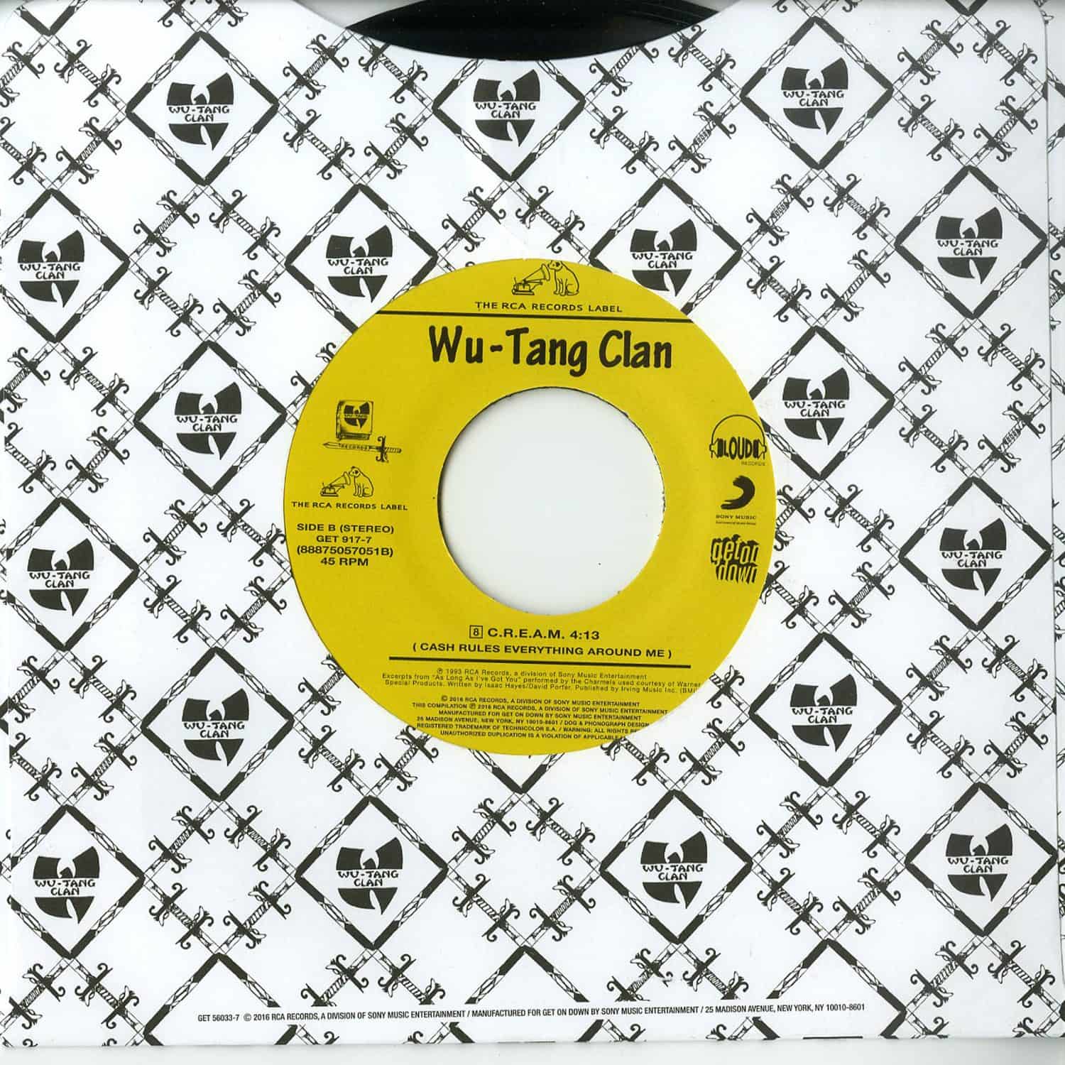 Wu-Tang Clan - WU-TANG CLAN AINT NOTHIN... / C.R.E.A.M.