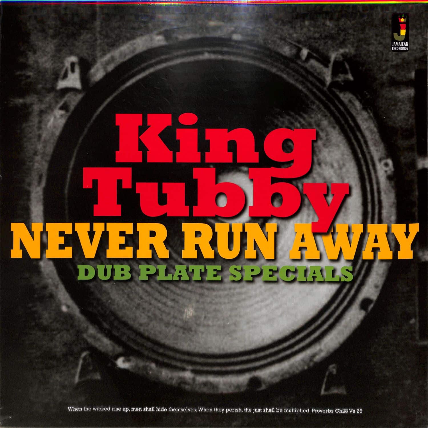 King Tubby - NEVER RUN AWAY - DUB PLATE SPECIALS 