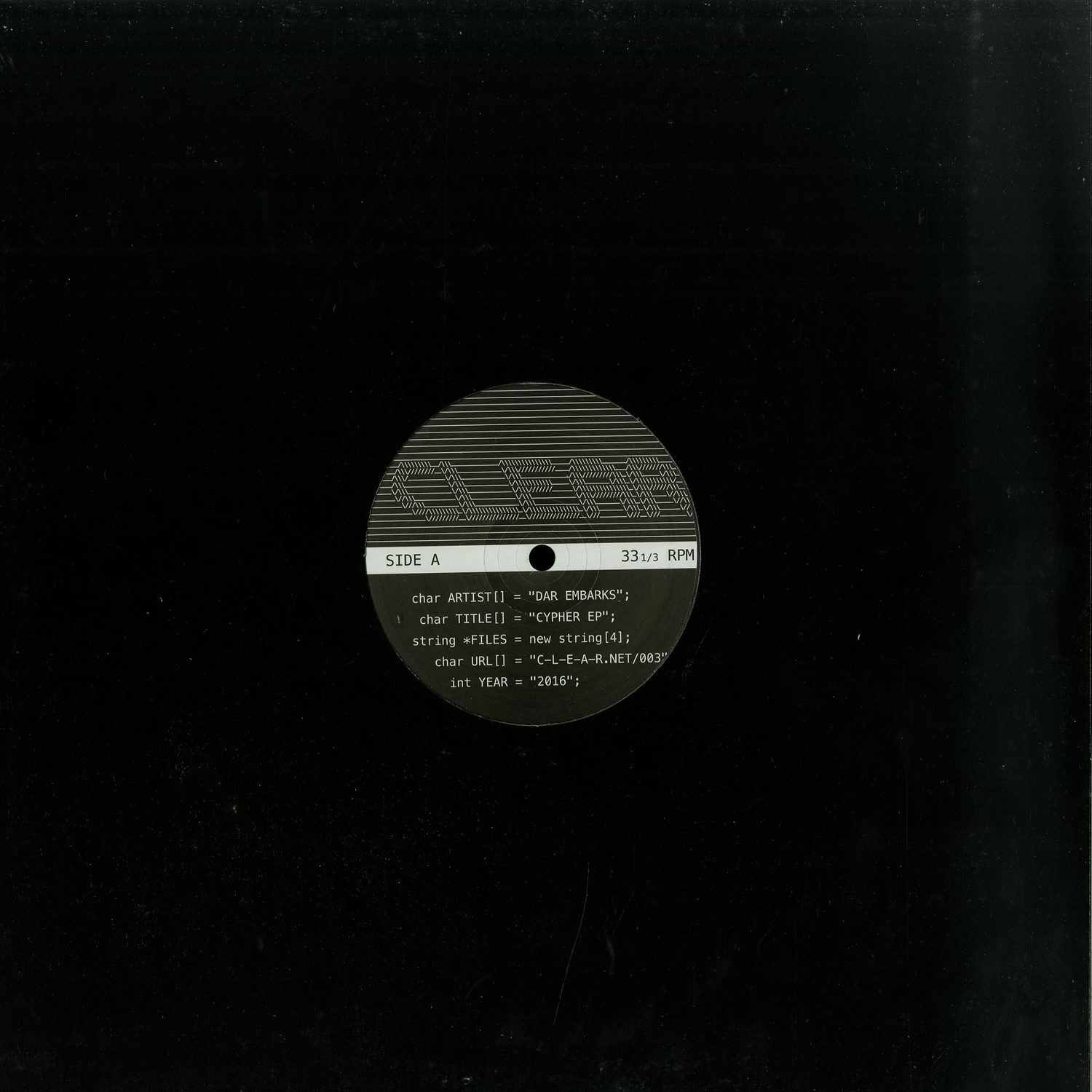 Dar Embarks - CYPHER EP