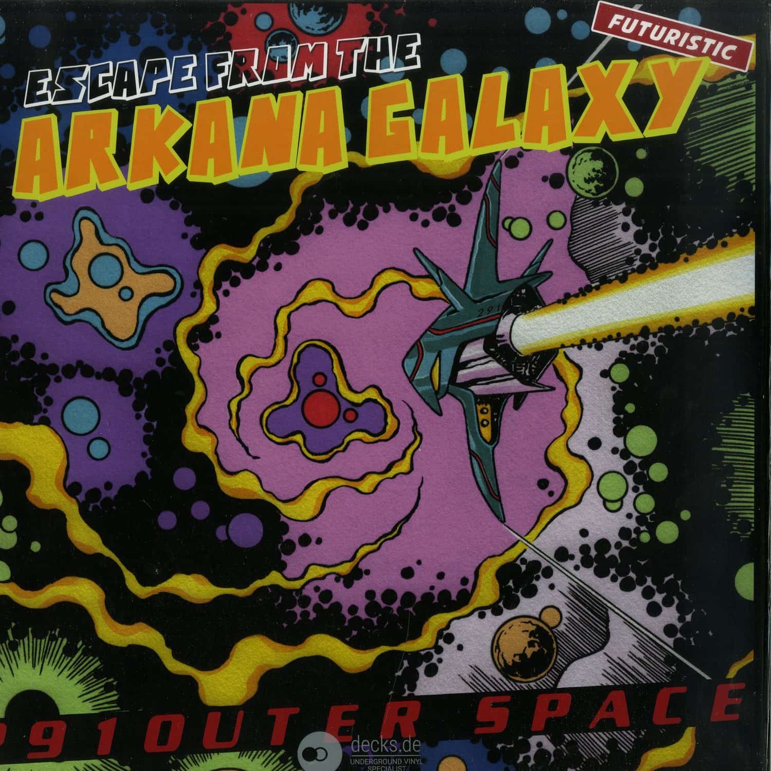 291outer Space - ESCAPE FROM THE ARKANA GALAXY 