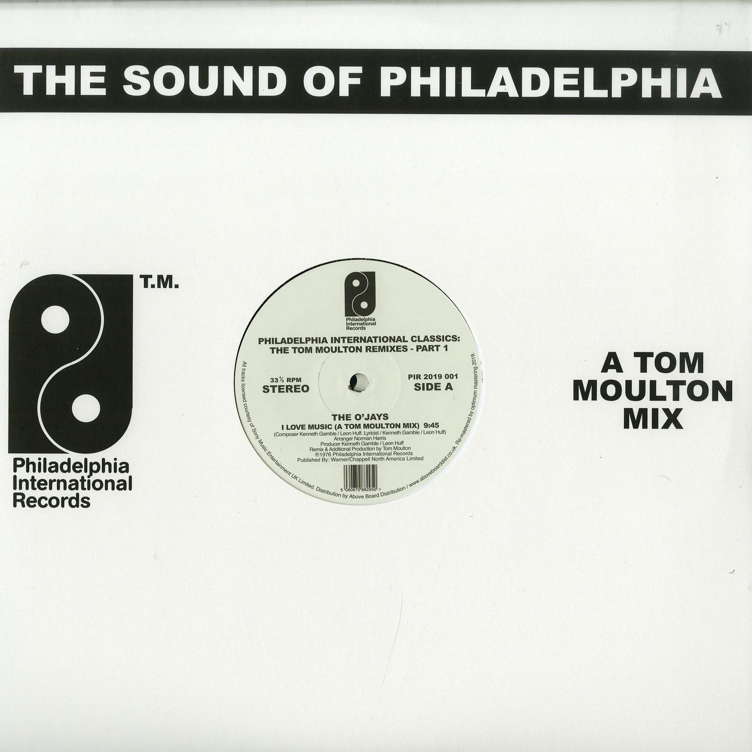 Various Artists - PILADELPHIA INTERNATIONAL CLASSICS - THE TOM MOULTON REMIXES - PART 1 