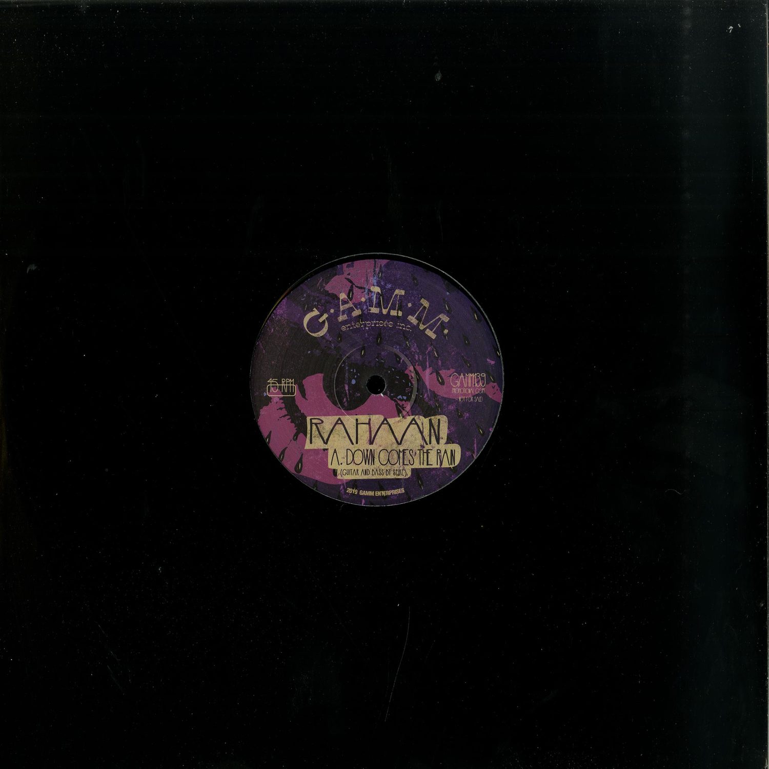 Rahaan - DOWN COMES THE RAIN