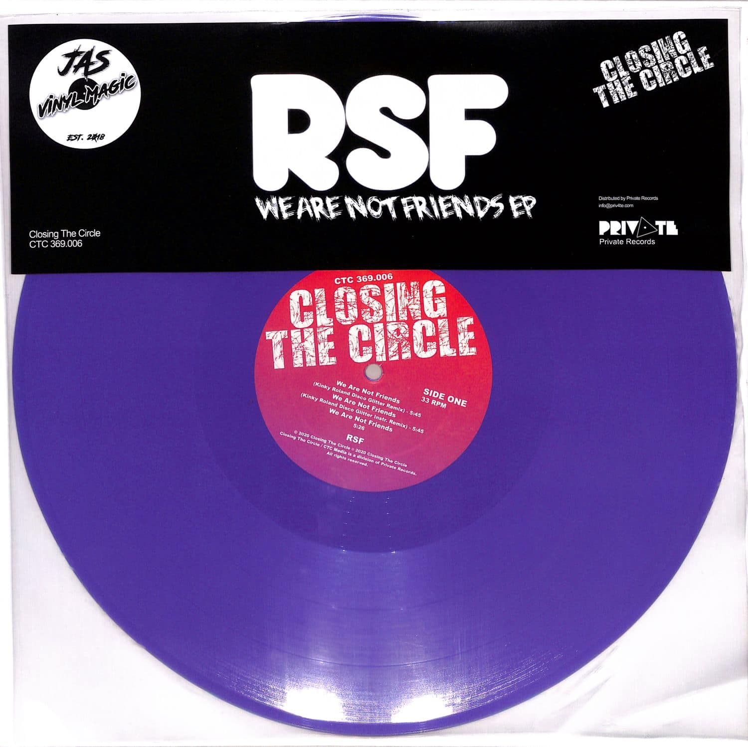 RSF - WE ARE NOT FRIENDS EP 