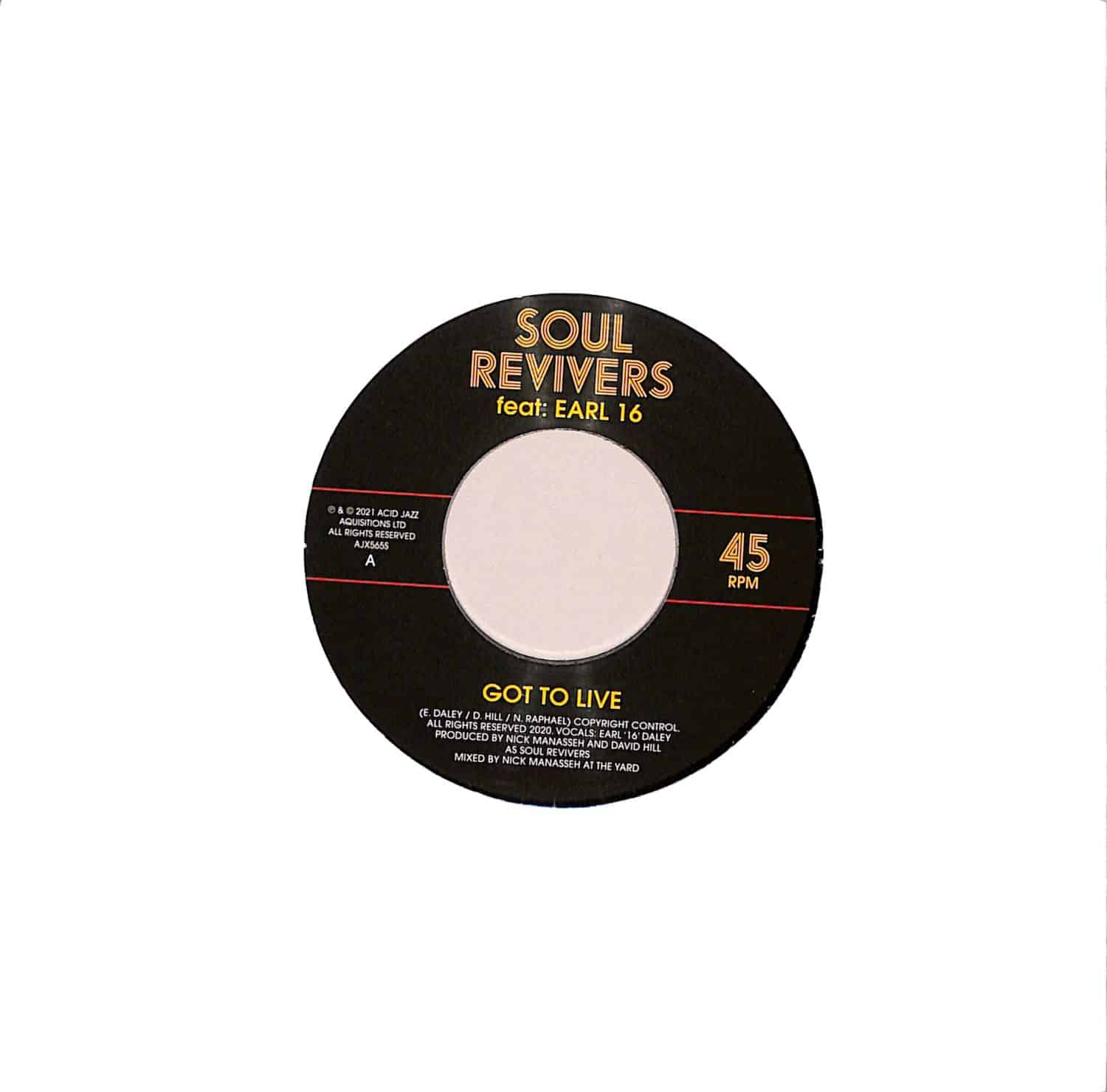 Soul Revivers ft. Earl 16 - GOT TO LIVE 