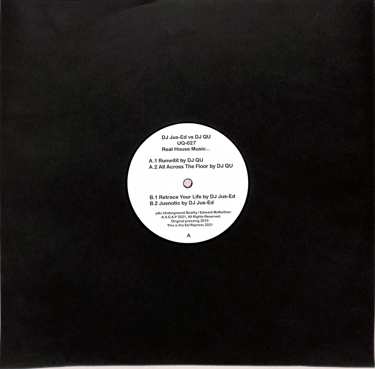 DJ Jus Ed / DJ Qu - DJ JUS-ED VS DJ Q EP 