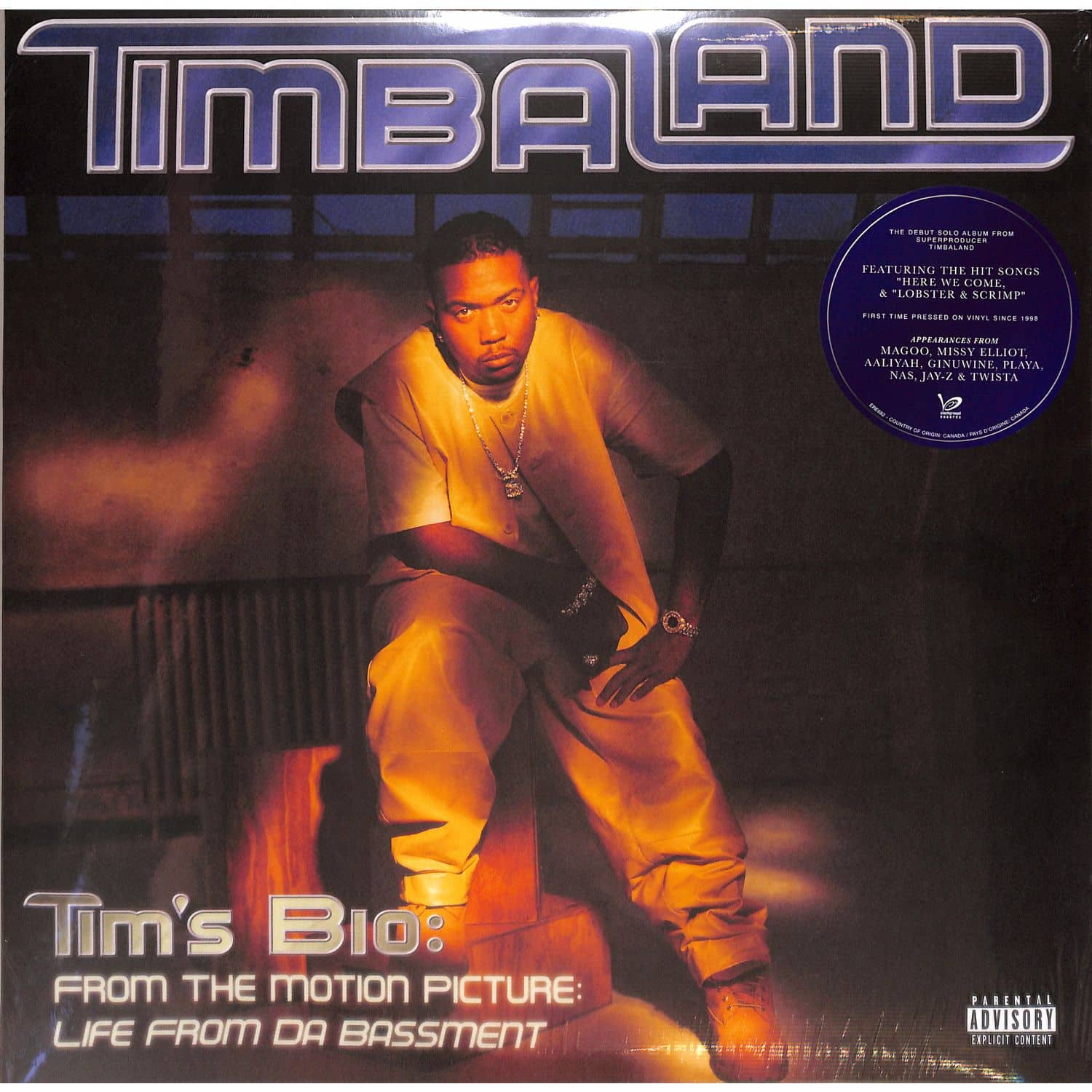 Timbaland - TIMS BIO FROM THE MOTION PICTURE LIFE FROM DA BASSMENT 