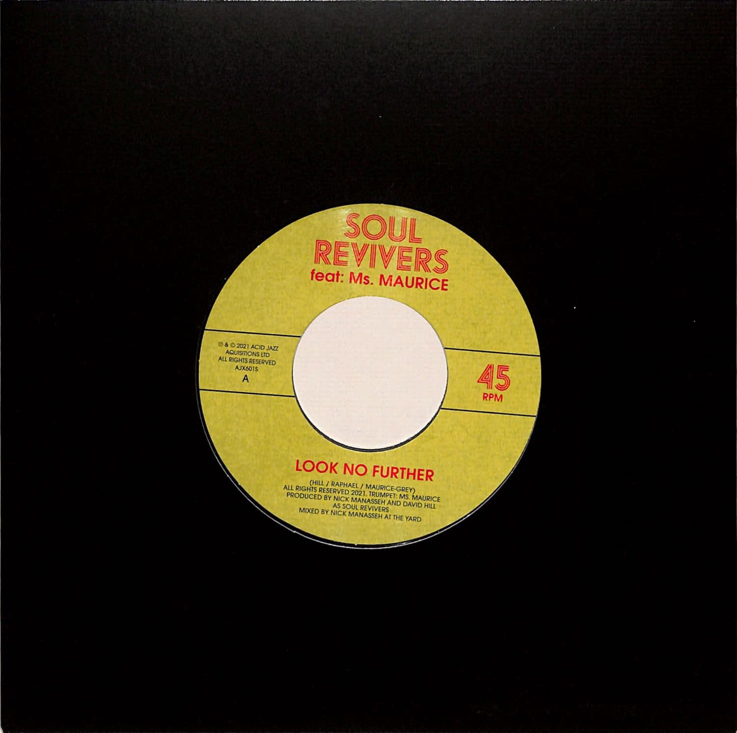 Soul Revivers ft. Ms. Maurice - LOOK NO FURTHER / FURTHER DUB 