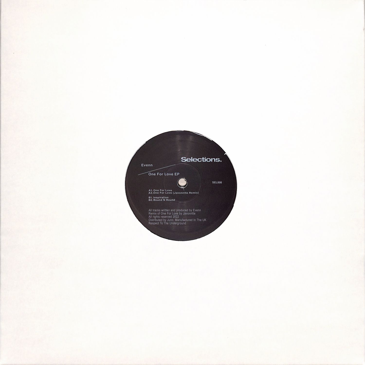 Evenn / Javonntte - ONE FOR LOVE EP