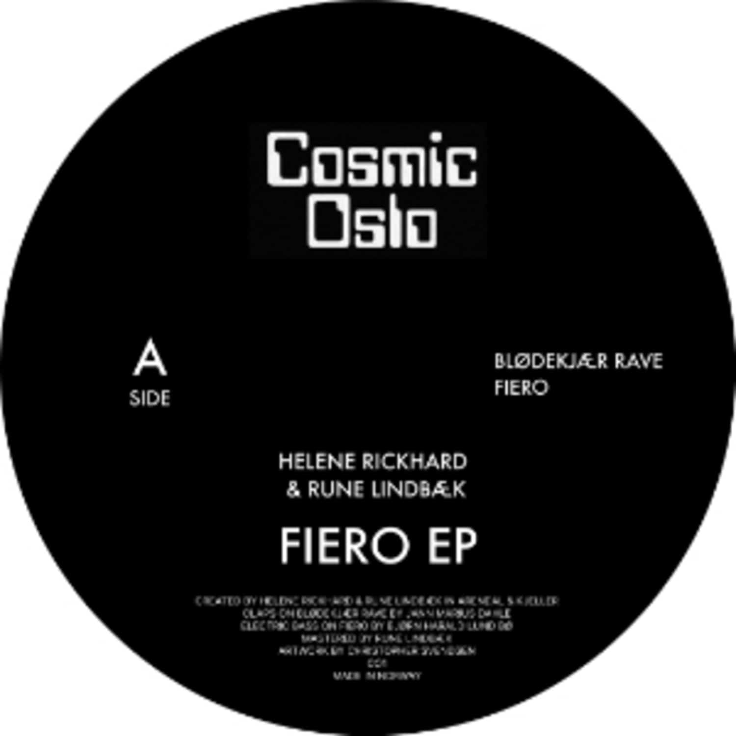 Helene Rickhard & Rune Lindbaek - FIERO EP