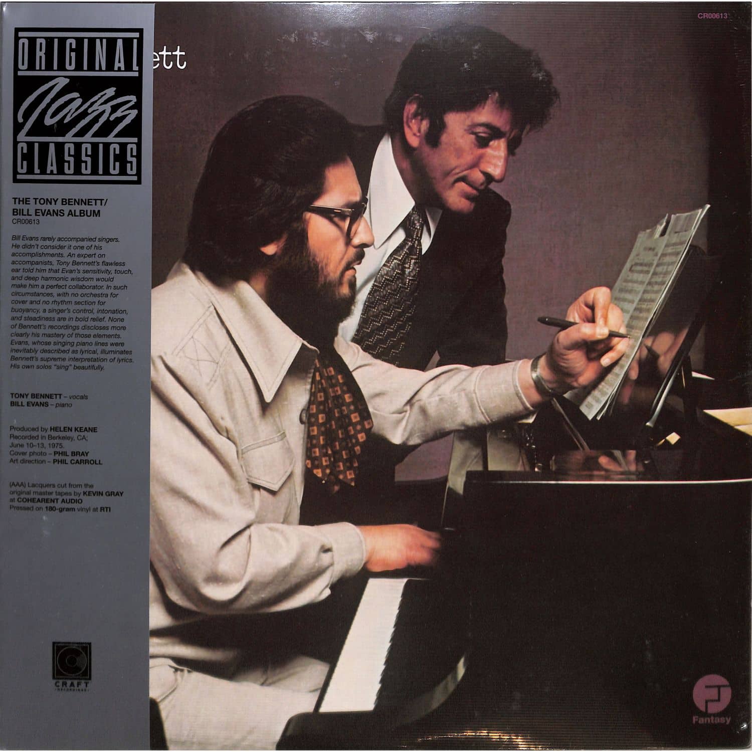 Tony Bennett / Bill Evans - THE TONY BENNETT / BILL EVANS ALBUM 