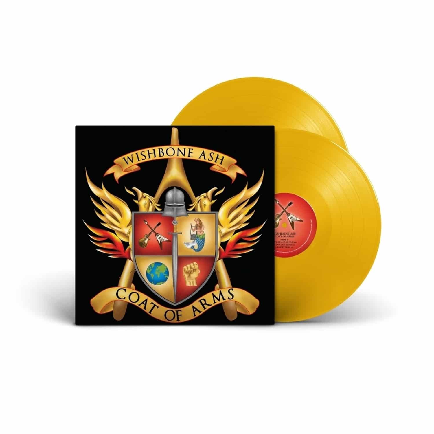 Wishbone Ash - COAT OF ARMS - SOLID YELLOW - 