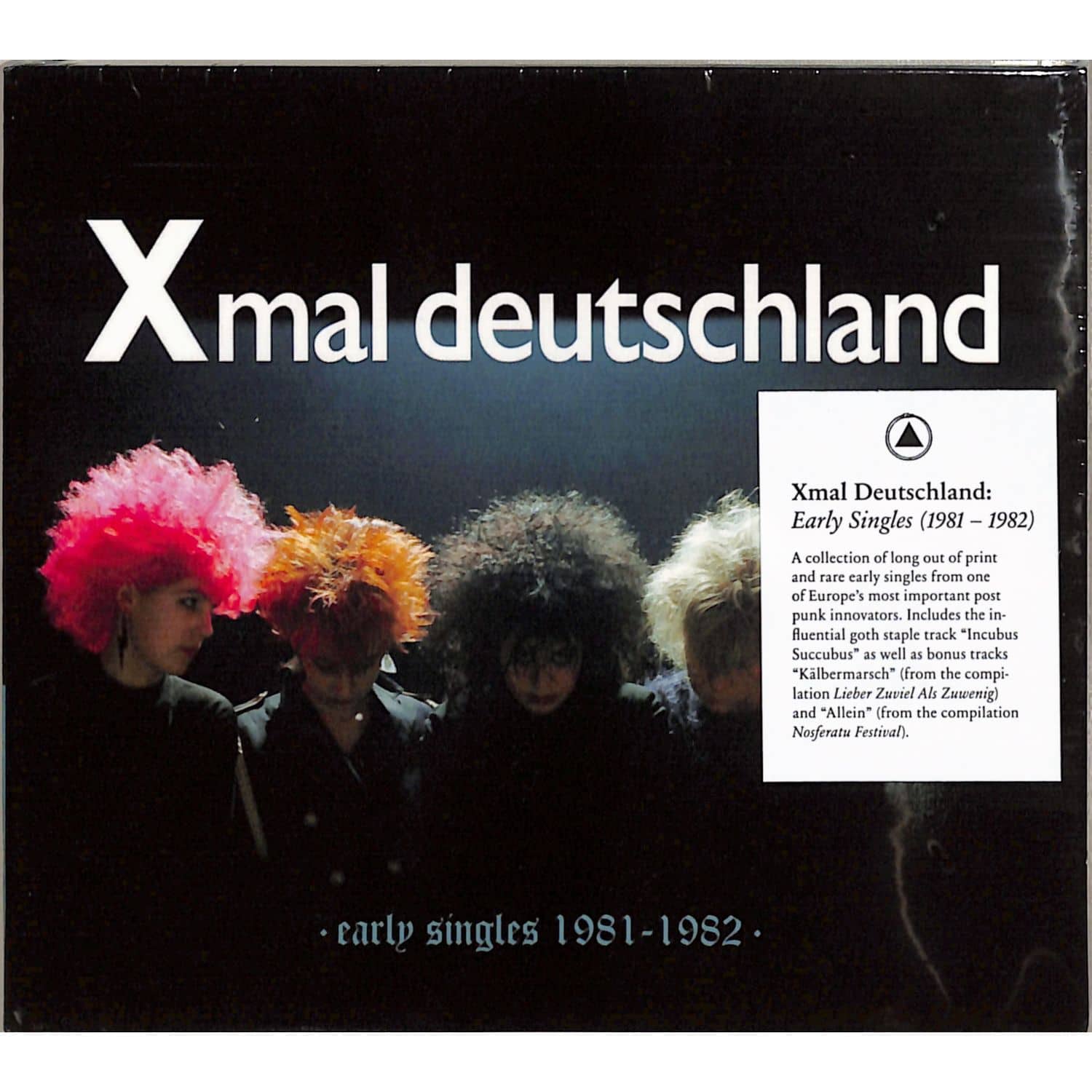 Xmal Deutschland - EARLY SINGLES 1981-1982 