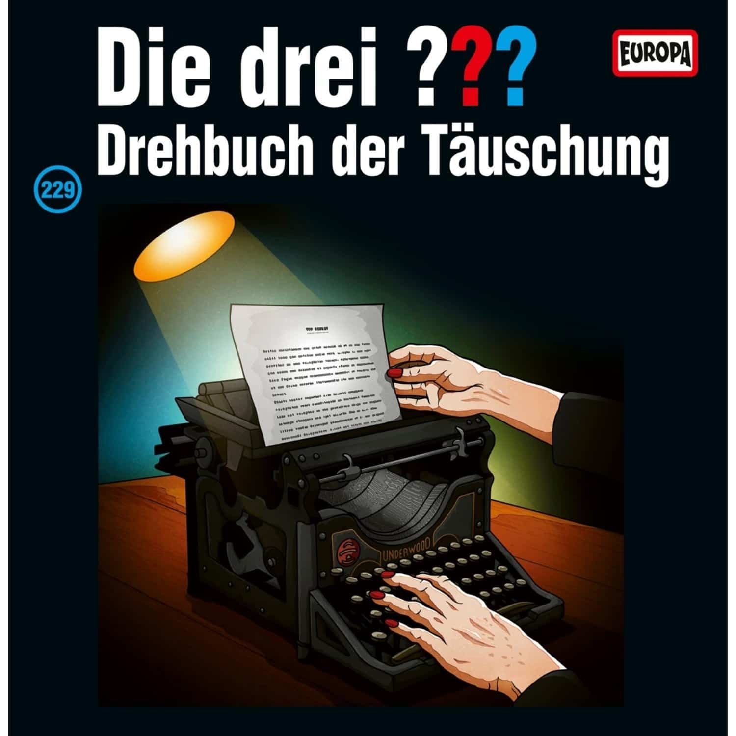 Die drei ??? - FOLGE 229: DREHBUCH DER TUSCHUNG 