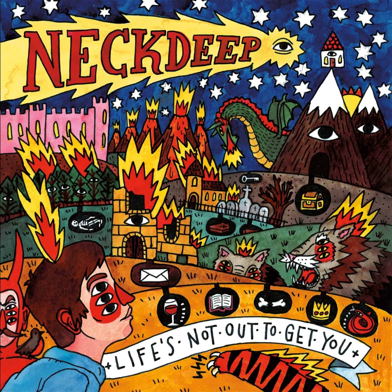 Neck Deep - LIFES NOT OUT TO GET YOU 