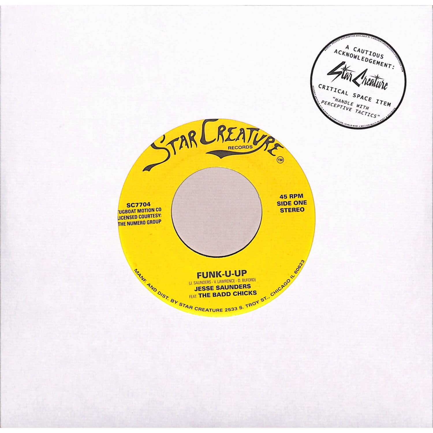 Jesse Saunders - FUNK-U-UP / FANTASY 