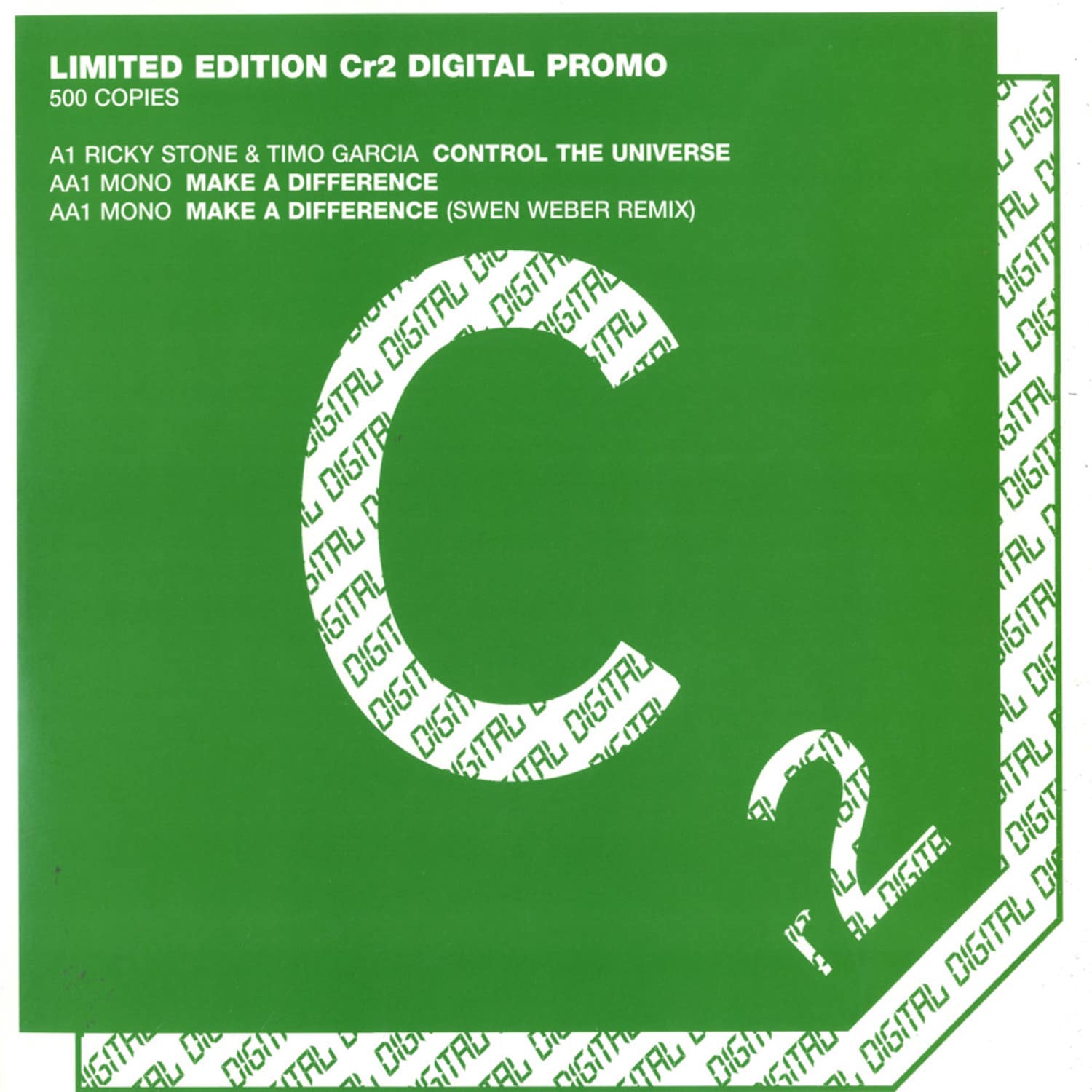 Various - CR2 DIGITAL VINYL PROMO 3