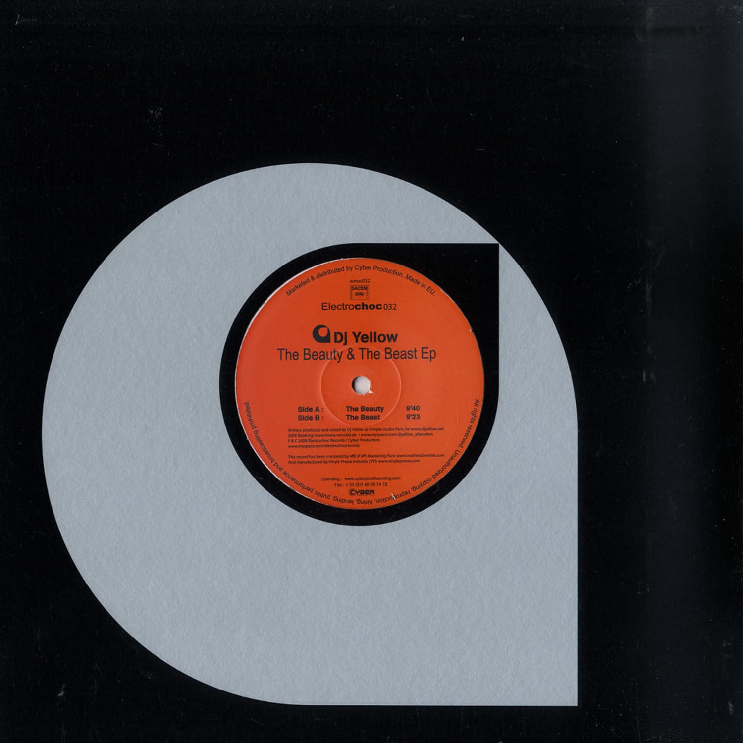 DJ Yellow - THE BEAUTY & THE BEAST EP
