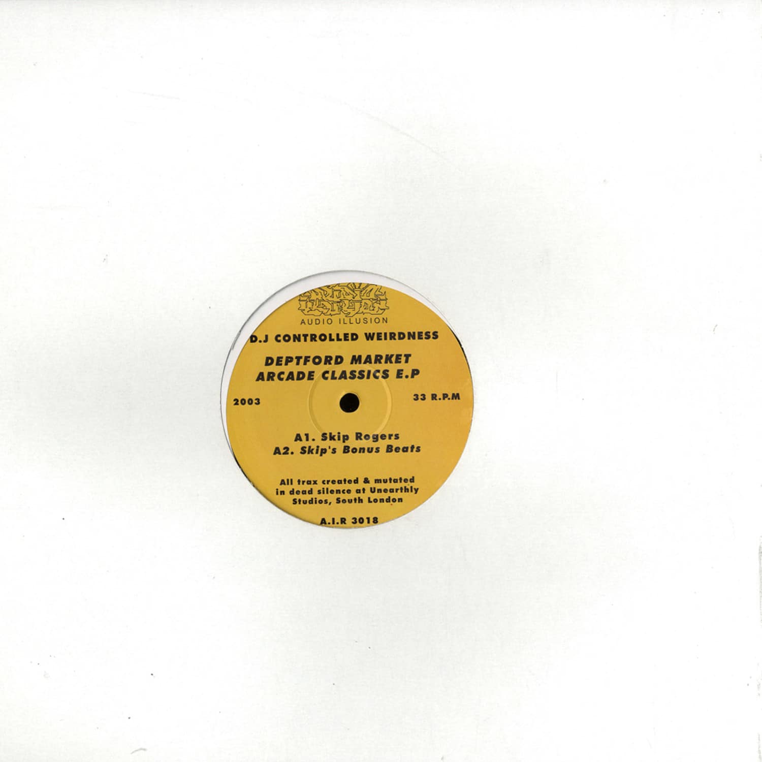 DJ Controlled Weirdness - DEPTFORD MARKET ARCADE CLASSICS EP