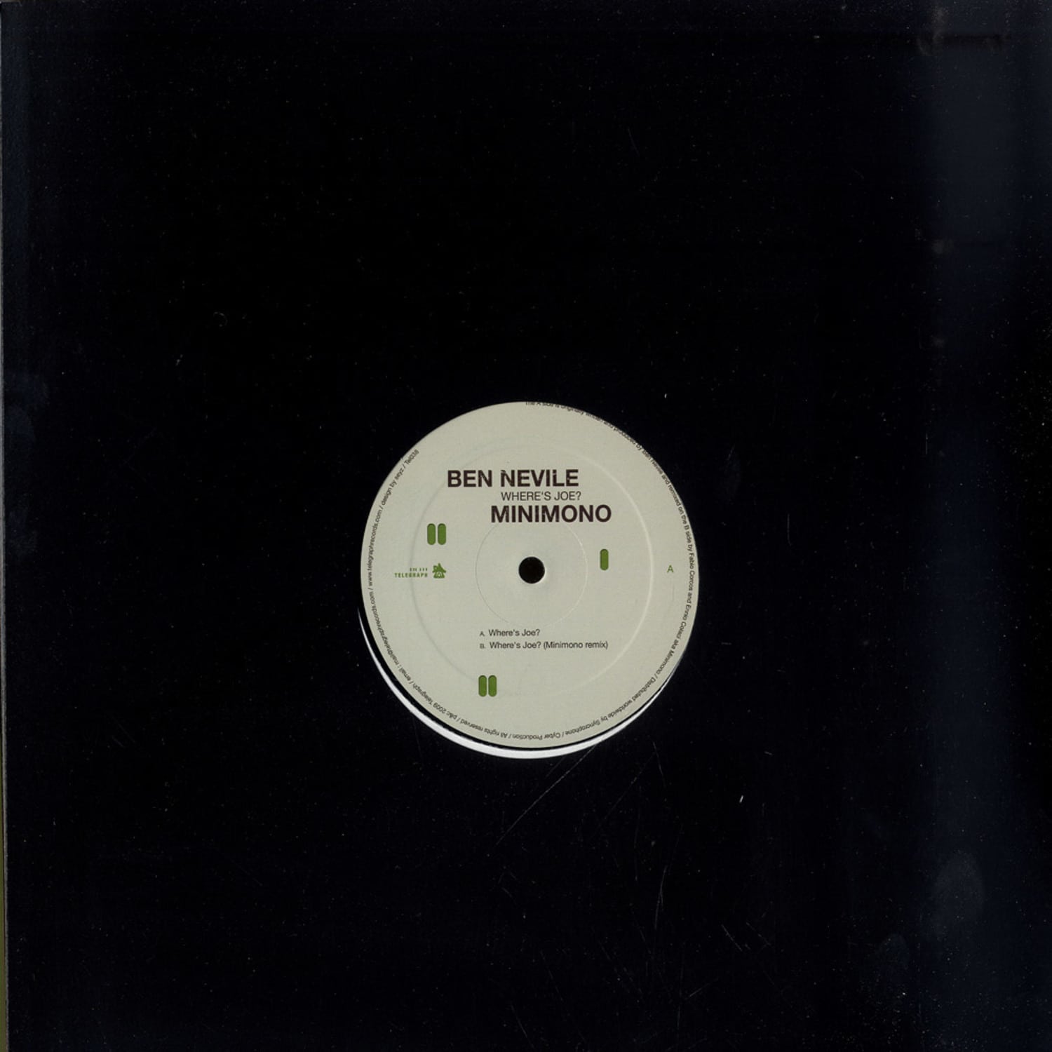 Ben Nevile - WHERES JOE? / MINIMONO RMX