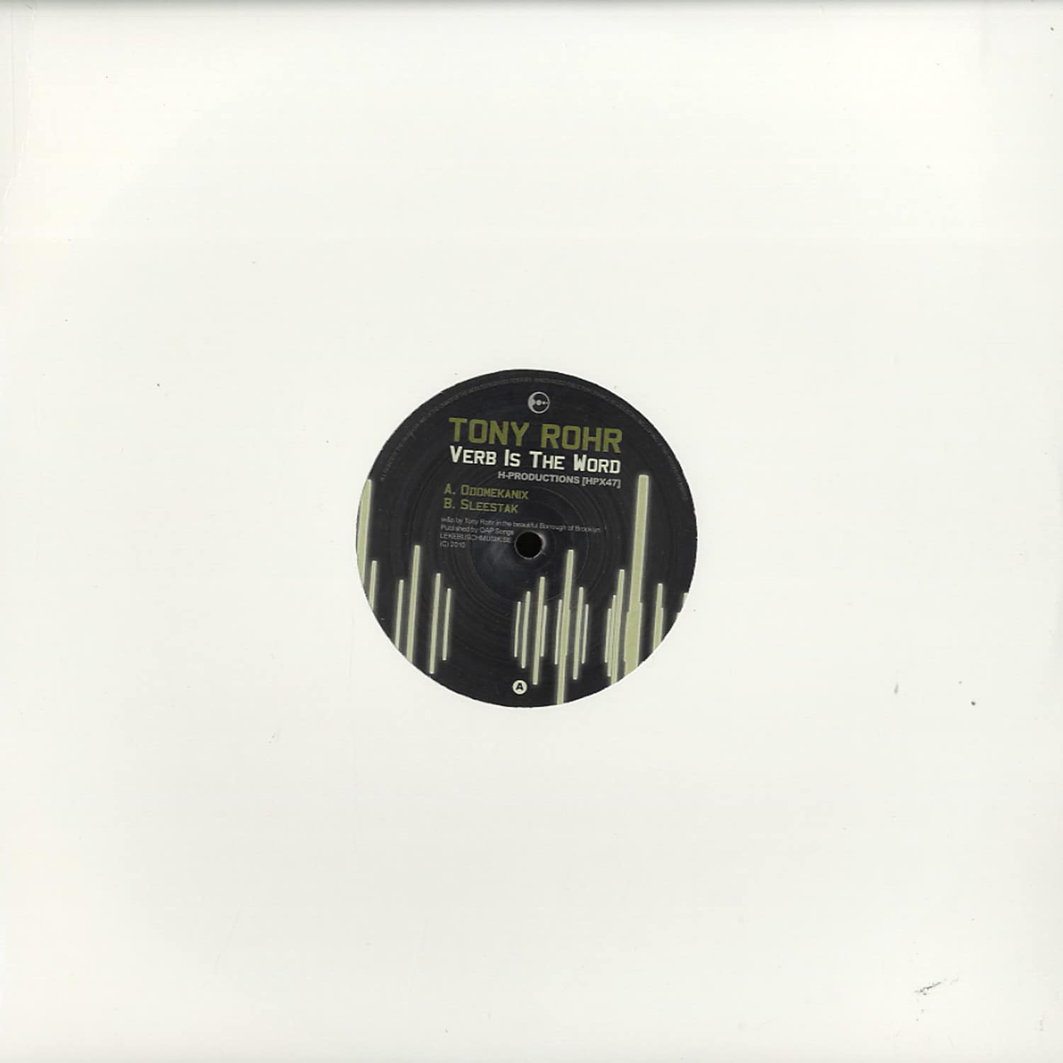 Tony Rohr - VERB IS THE WORD