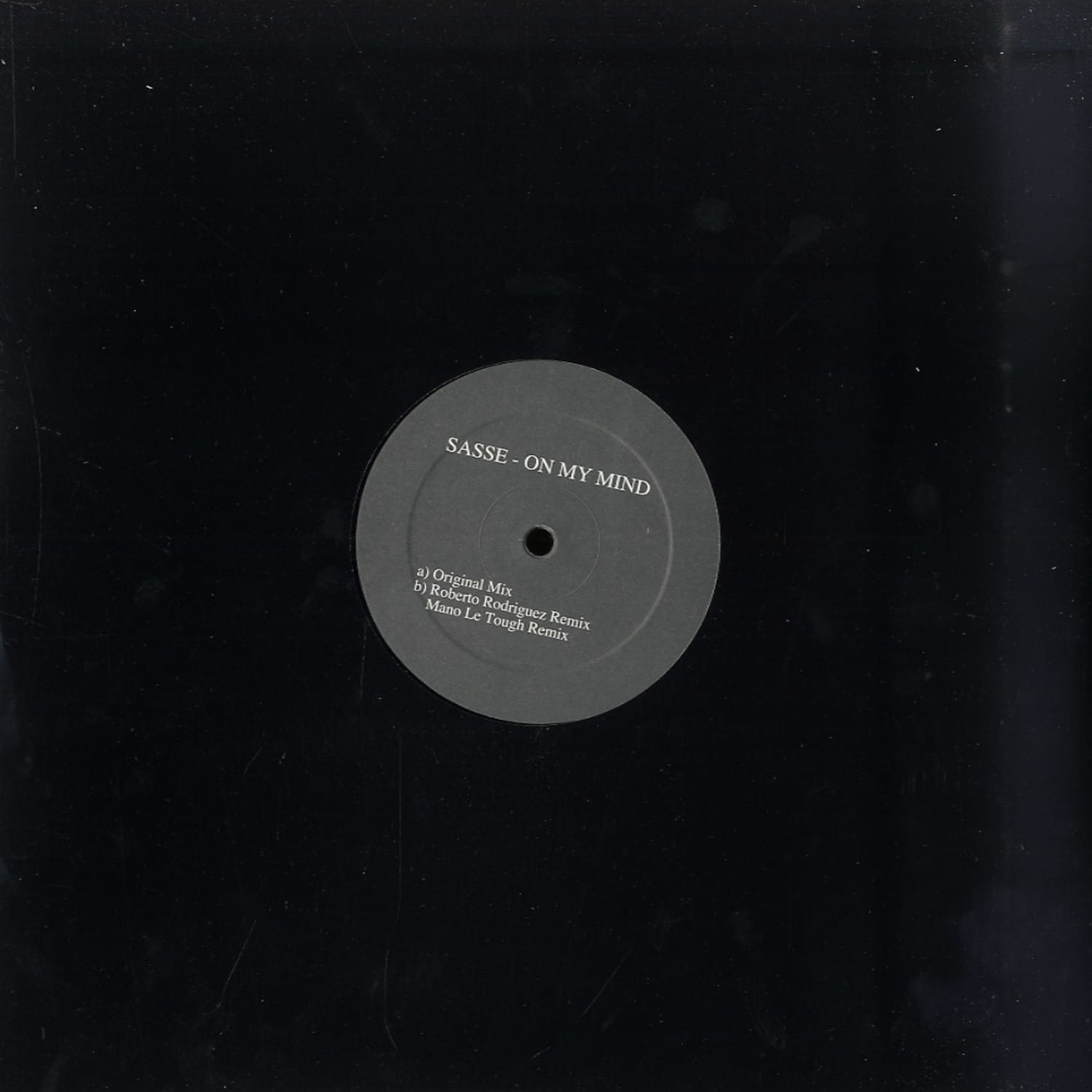 Sasse - ON MY MIND, R.RODRIGUEZ REMIX