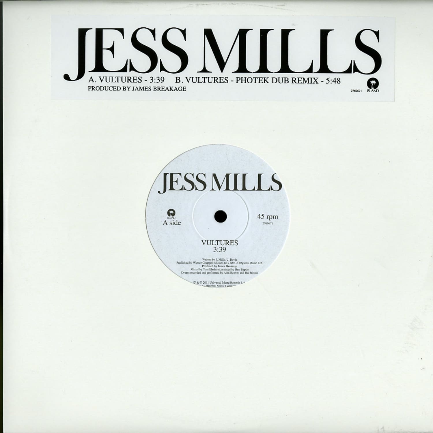 Jess Mills  - VULTURES 