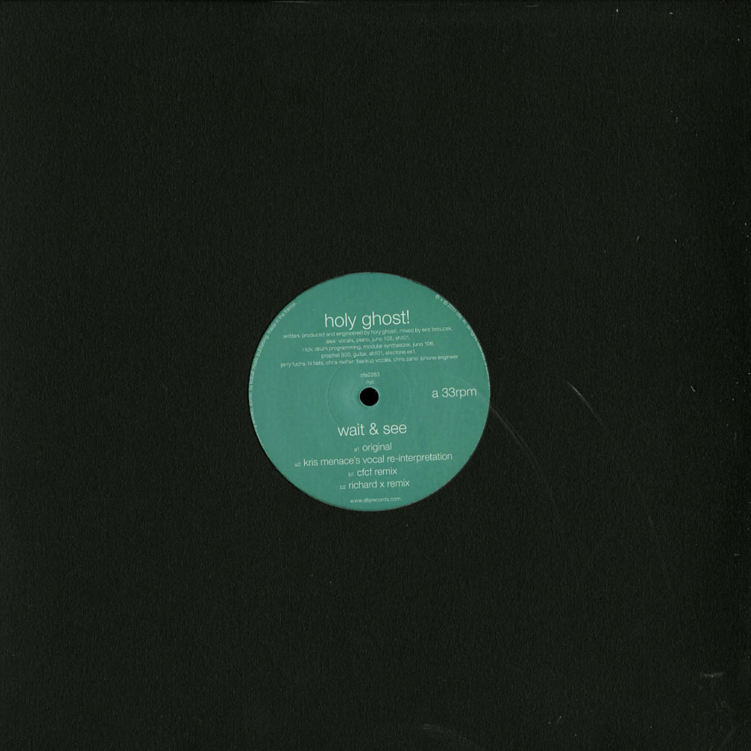 Holy Ghost - WAIT & SEE