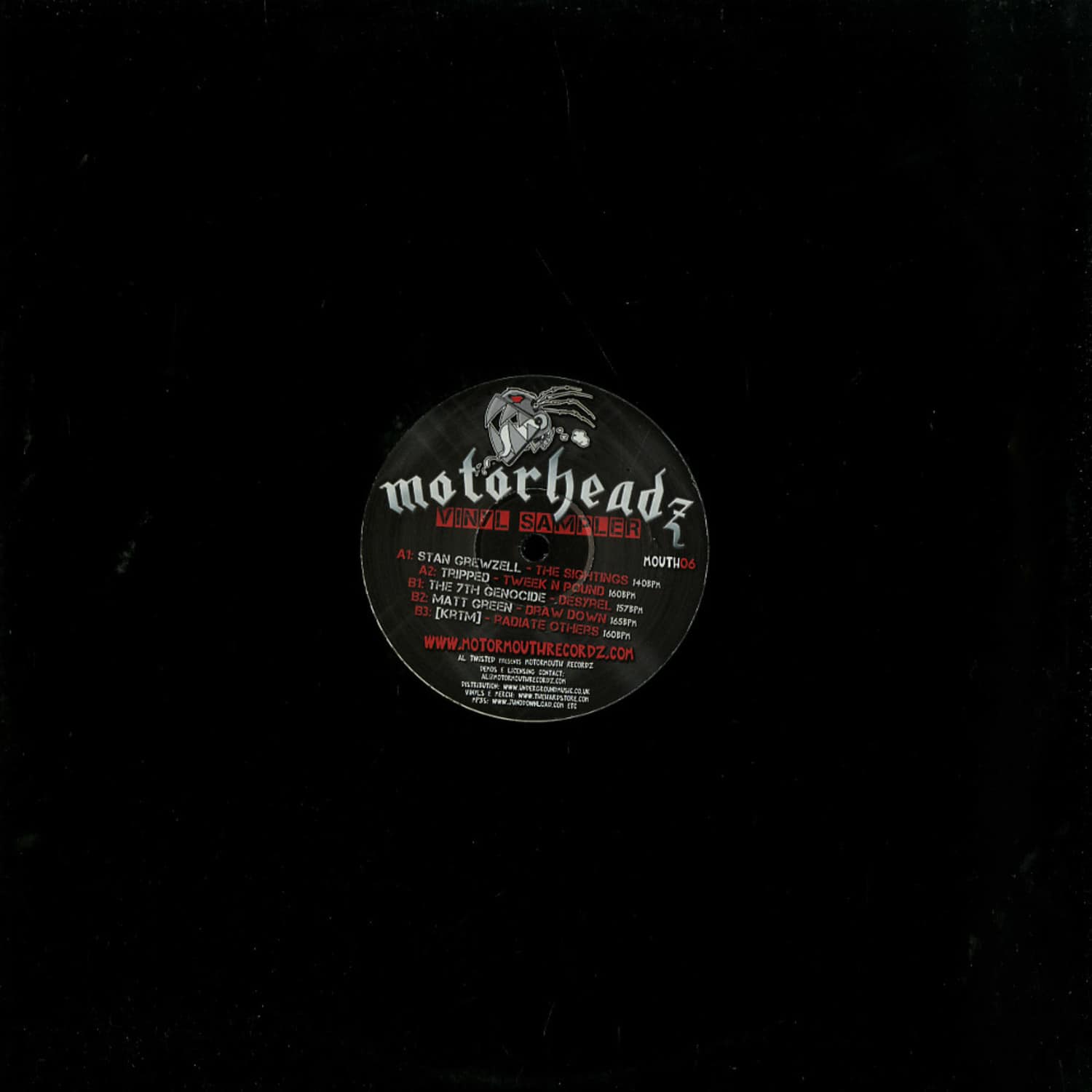 Various Artists - MOTORHEADZ VINYL SAMPLER