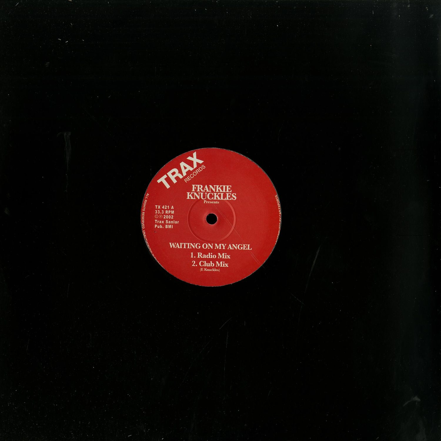 Frankie Knuckles - WAITING ON MY ANGEL