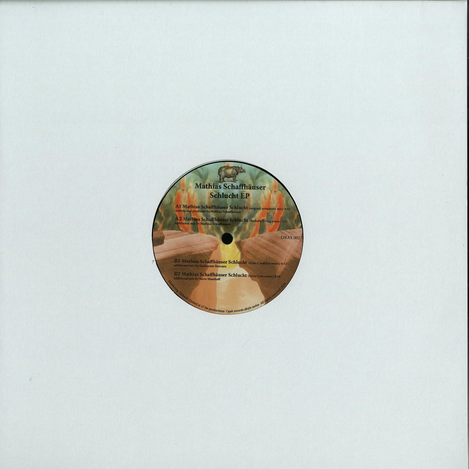 Mathias Schaffhaeuser - SCHLUCHT EP