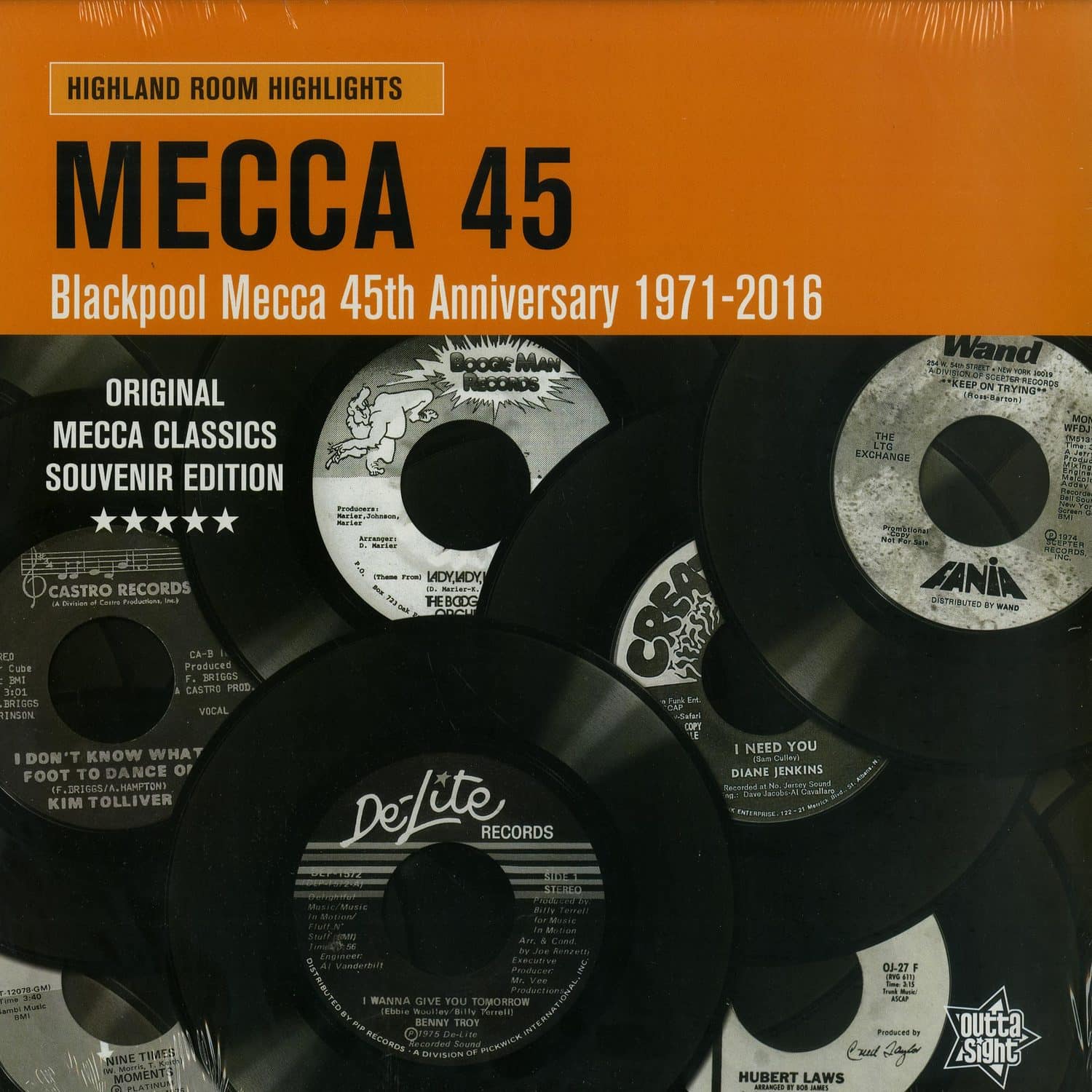 Various - BLACKPOOL MECCA 45TH ANNIVERSARY 1971-2016 