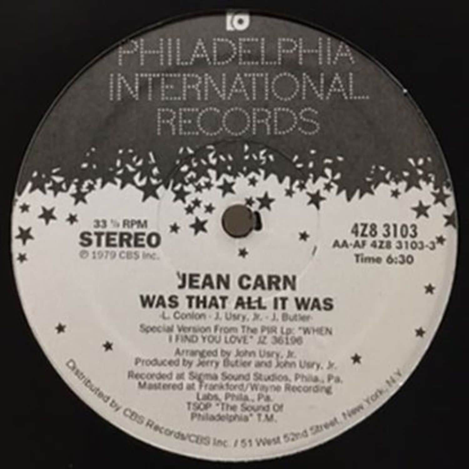 Jean Carn - WAS THAT ALL IT WAS / DONT LET IT GO TO YOUR HEAD