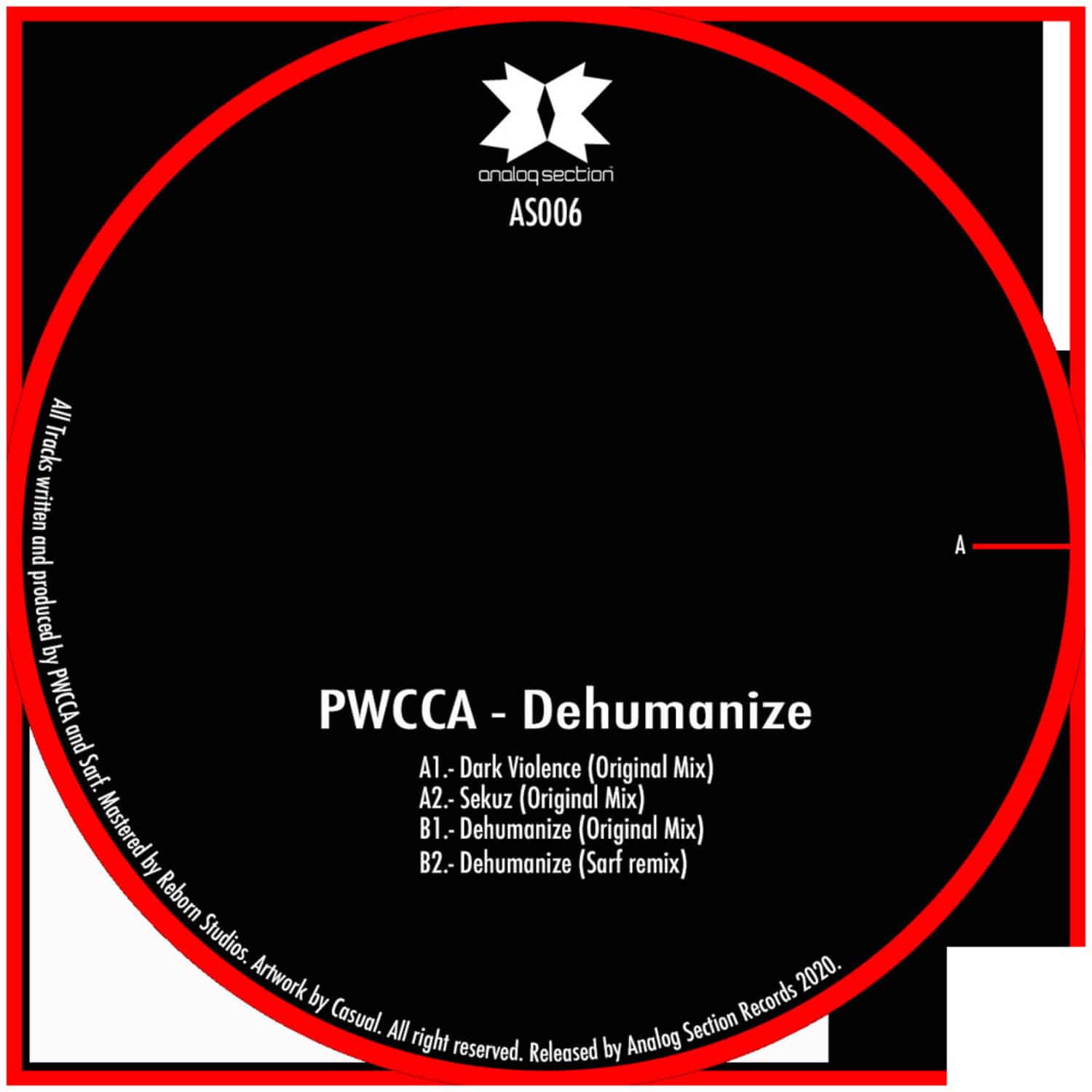 PWCCA - DEHUMANIZE EP