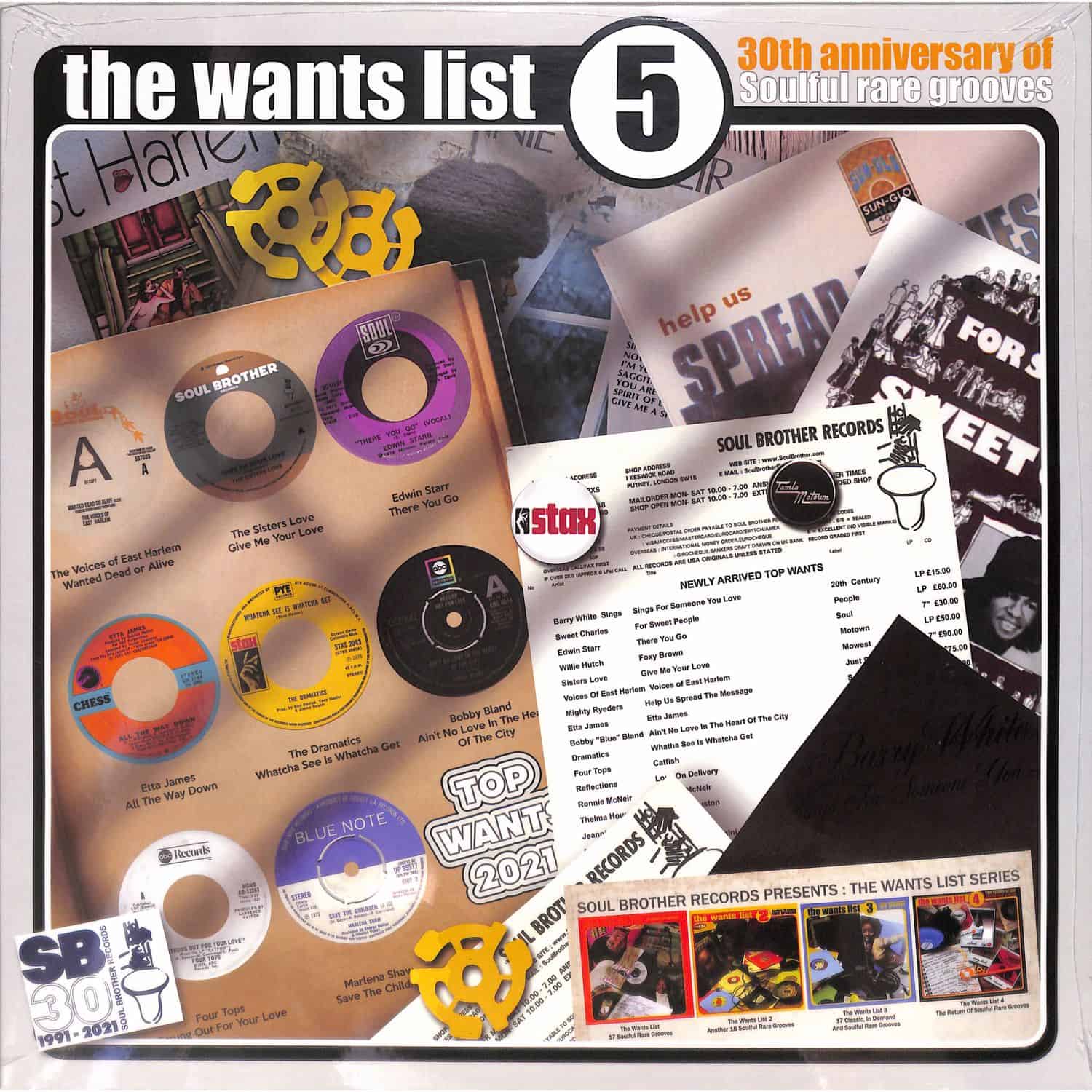 Various Artists - THE WANTS LIST VOL 5 