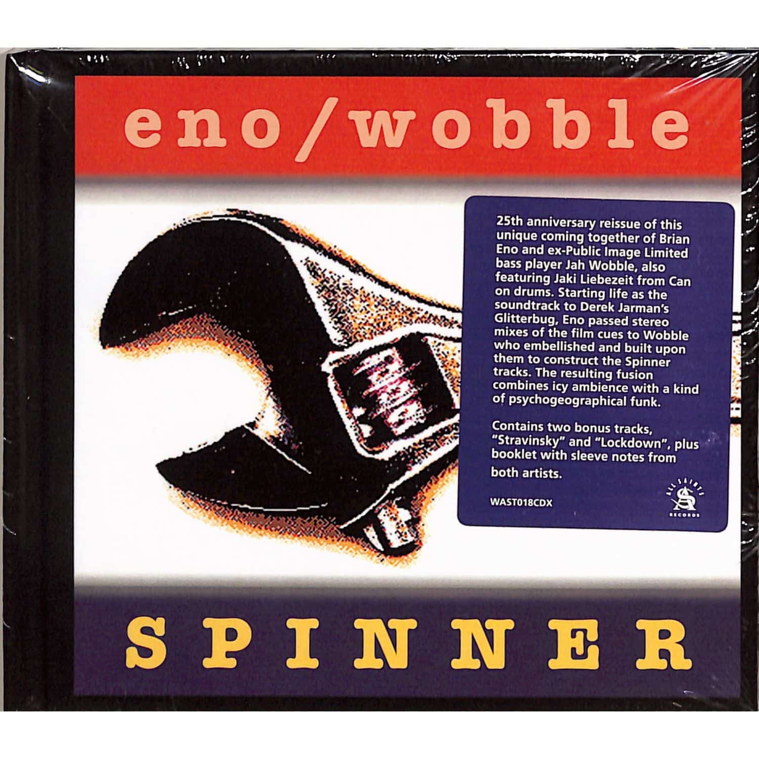 Brian Eno /Jah Wobble - SPINNER 