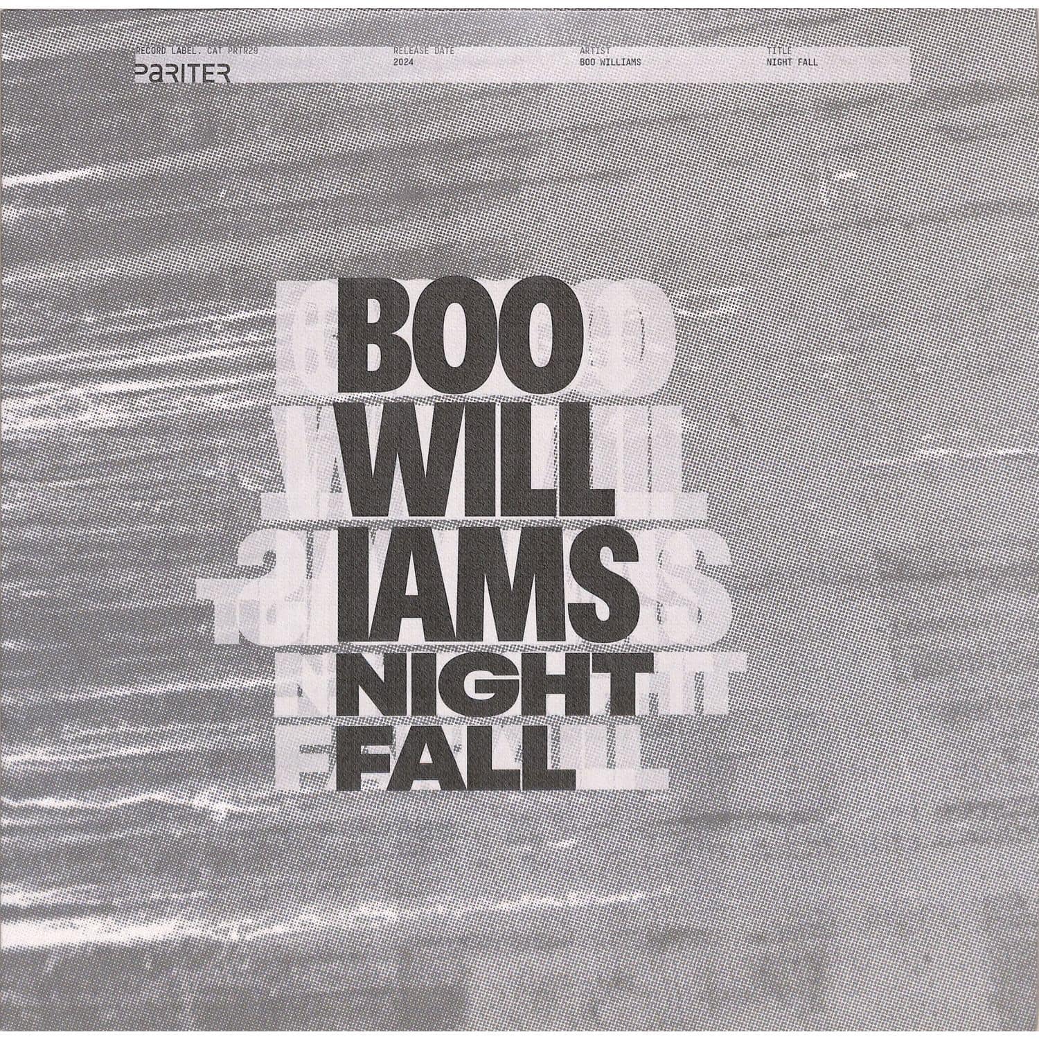 Boo Williams - NIGHT FALL