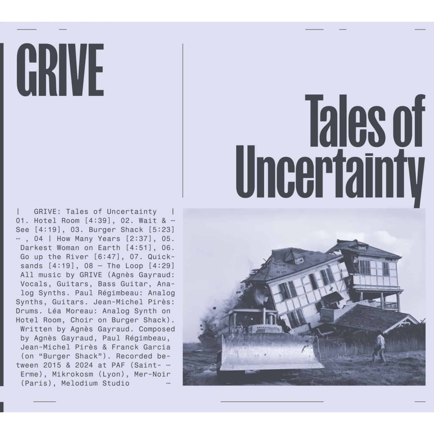 Grive - TALES OF UNCERTAINTY 
