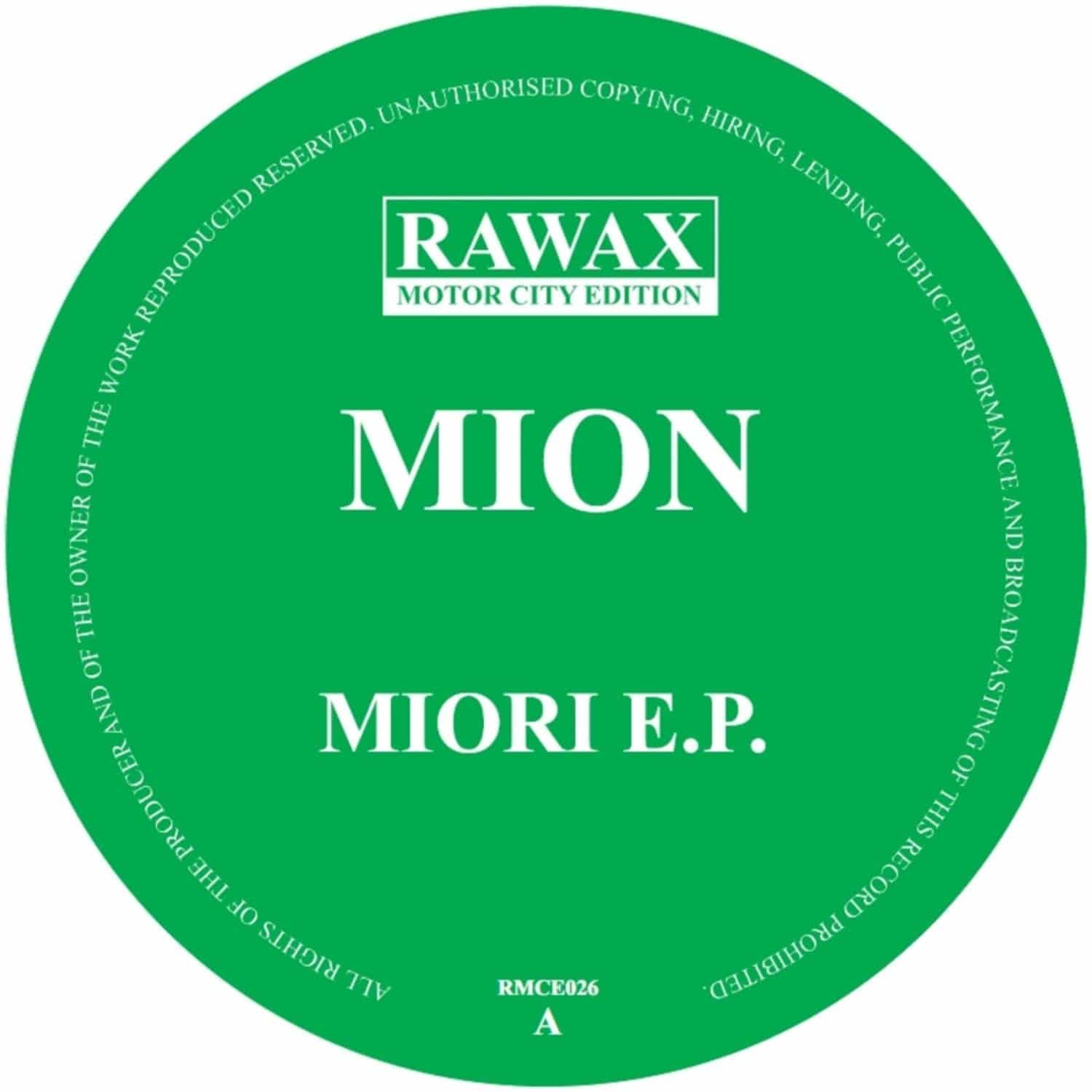 Mion aka Percy X - MIORI EP