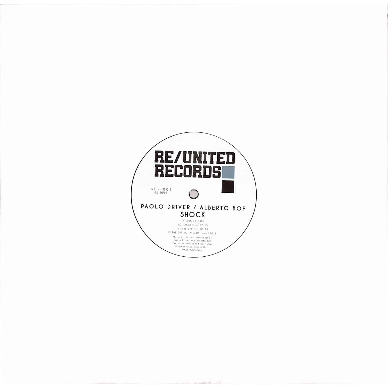 Paolo Driver & Alberto Bof - SHOCK EP