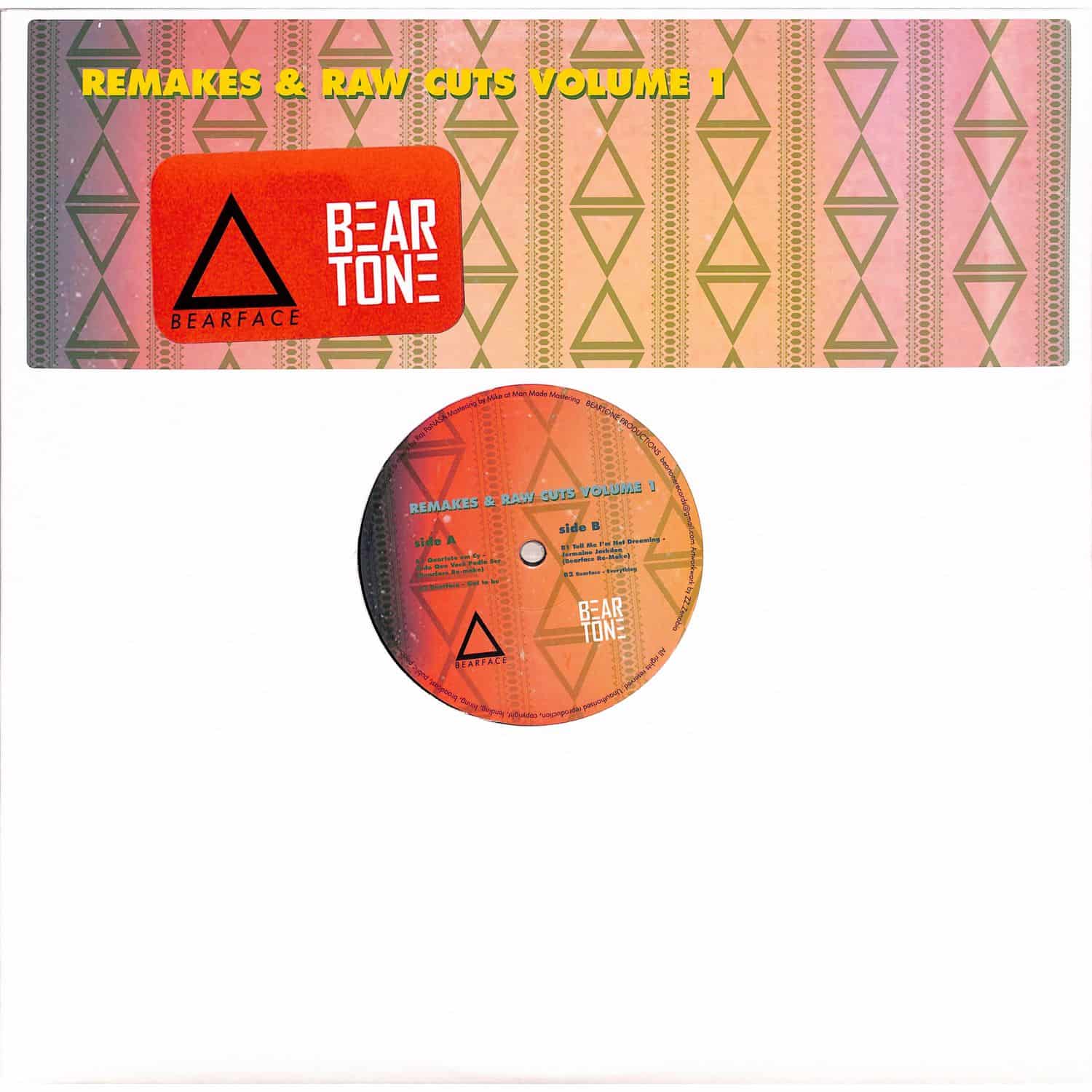 Bearface DJ - REMAKES AND RAW CUTS VOL 1