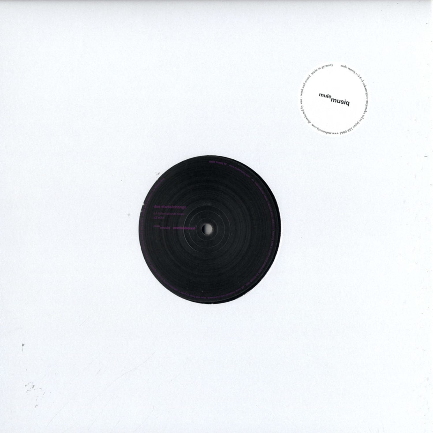 Das Etwas aka Pete Z - CHANGE