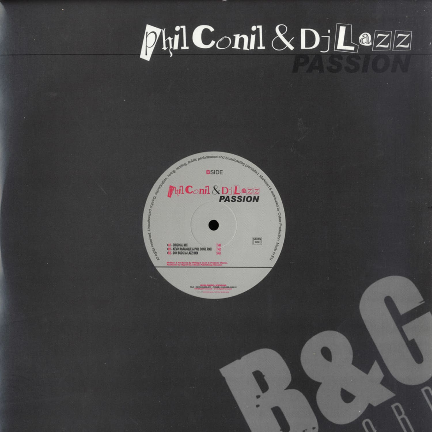 Phil Conil & DJ Lazz - PASSION