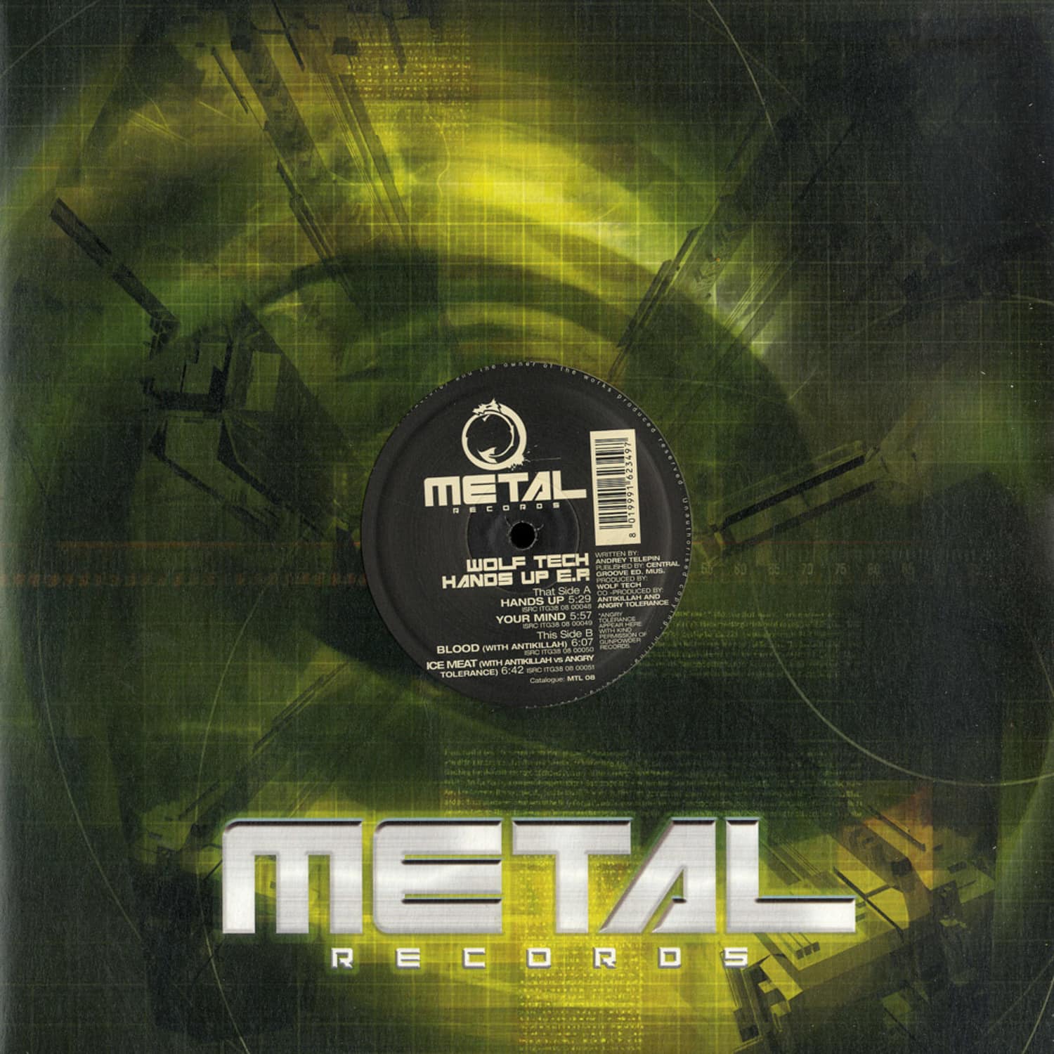 Wolf Tech - HANDS UP EP